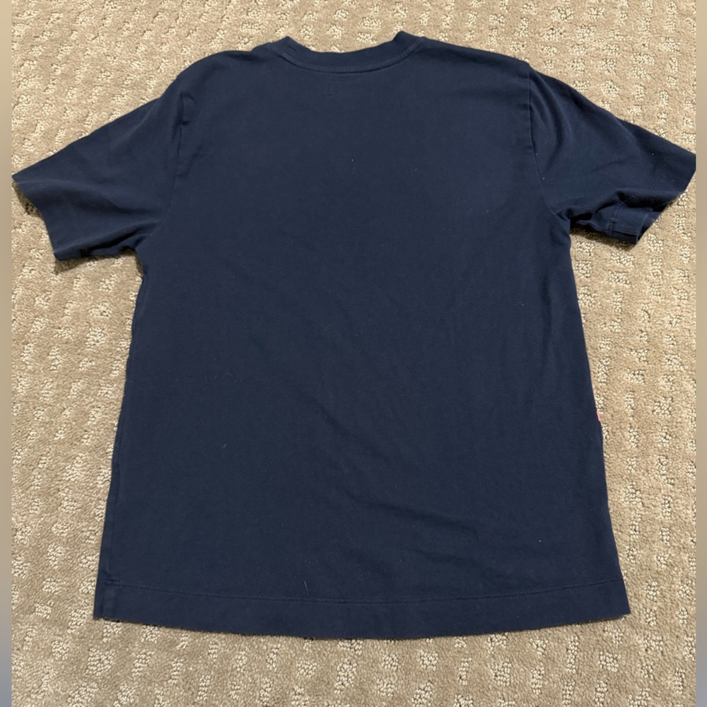 Women’s Rapha Dark Blue Navy blue Tee with Pink Logo XS - Picture 3 of 4